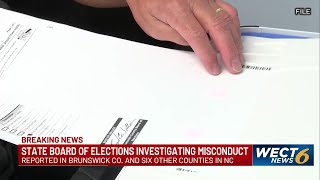 Brunswick County is one of seven counties under investigation by state election board