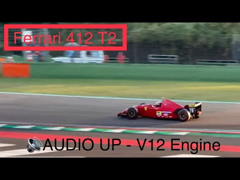 AUDIO UP | Formula 1 1995 | #Ferrari #412 T2 - JeanAlesi & GerardBergher | V12 Engine