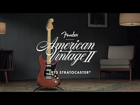 Fender American Vintage II 1973 Stratocaster 6-String Electric Guitar (Right-Hand, Lake Placid Blue)