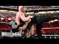 Roman Reigns Vs Brock Lesnar WWE World Heavyweight Championship Match WrestleMania 31