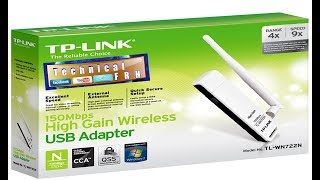 TP-link || How install TP-link TL-WN722N driver for windows 10