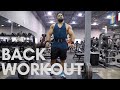 12 Weeks out | Heavy Back Workout | Destination Dallas
