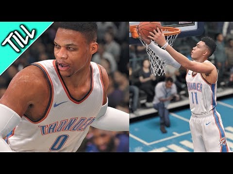 Nba Live 18 My Career - Ep.2 Opening Night OKC Thunder (Nba live 18 The One)