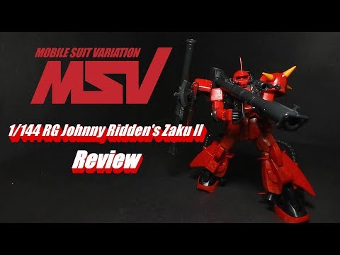 1/144 RG Johnny Ridden's Zaku II Review