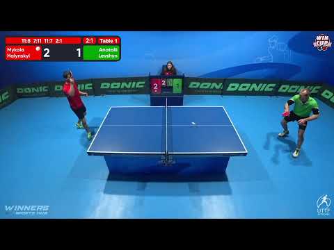 17:30 Mykola Halynskyi 3-1 Anatolii Levshyn West 3 WIN CUP 04.11.2022 | TABLE TENNIS WINCUP