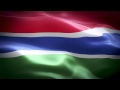 Gambia anthem & flag FullHD / Гамбия гимн и флаг 