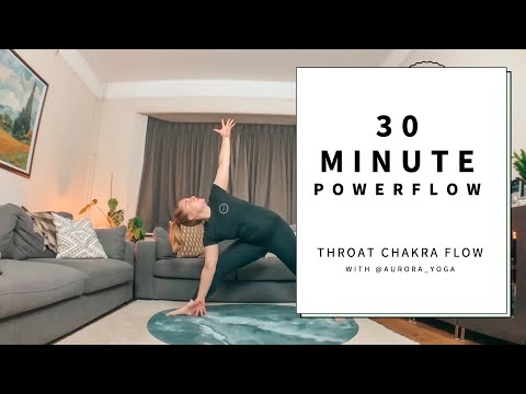30 Minute Powerflow - Throat Chakra Flow
