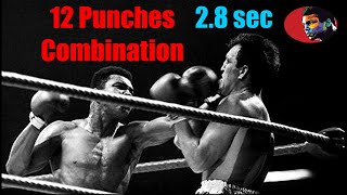 Cover art for Muhammad Ali 12 punches 2.8 seconds