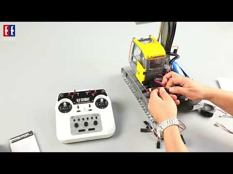 Double E Hobby Electric Excavator Sound System Installation Video | S010-001