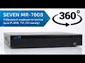 Гибридный видеорегистратор (для IP, AHD, TVI, CVI камер) SEVEN MR-7608