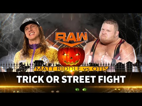 Matt Riddle Vs Otis - Trick Or Street Fight - WWE Raw 31/10/2022 (En Español)