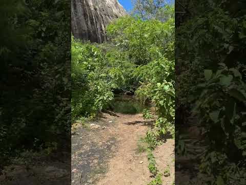 Pedra do Olho d’água dos índios em Araruna/PB