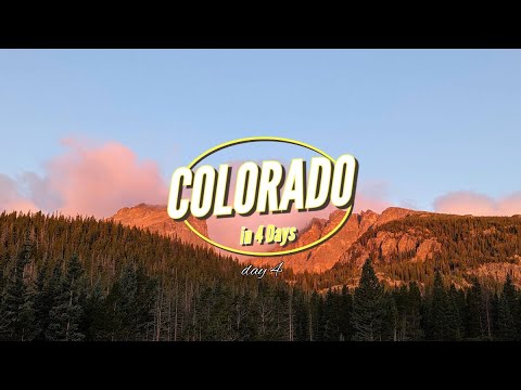 Day 4 - Rocky Mountain, Estes Park & Pearl Street