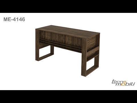 Video thumbnail of Mesa para Escritório ME4146 Tecnomobili