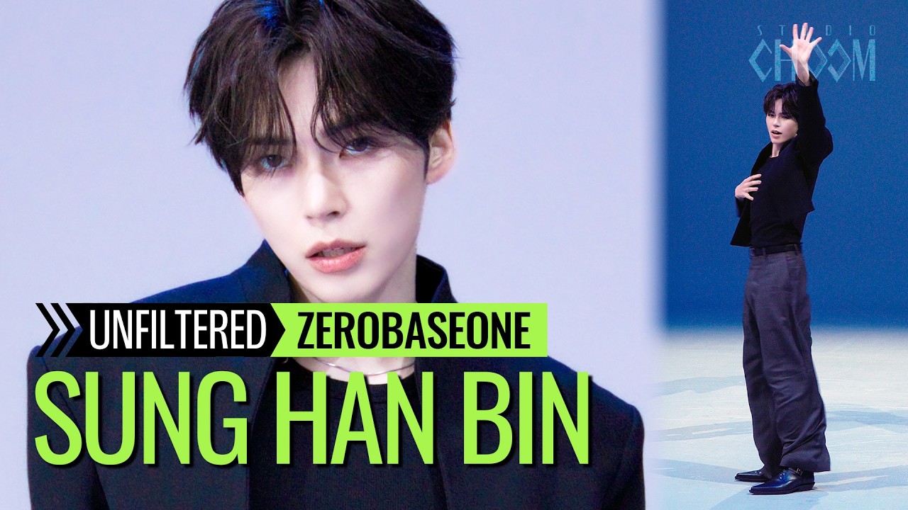 [UNFILTERED CAM] ZEROBASEONE SUNG HAN BIN(성한빈) 'TOP 5' 4K | STUDIO CHOOM ORIGINAL