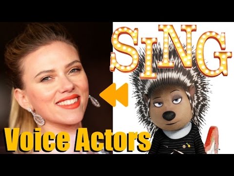 "Sing (2016)" Voice Actors and Characters