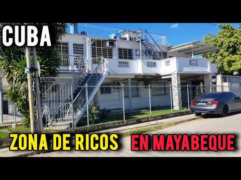 Visité una ZONA RESIDENCIAL en San José de Las Lajas 