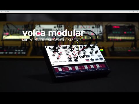 KORG volca modular - Micro modularer Synthesizer - All Playing No Talking - Official video