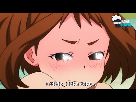 Every moment deku made Uraraka blush❤🧡    !! My hero academia !!