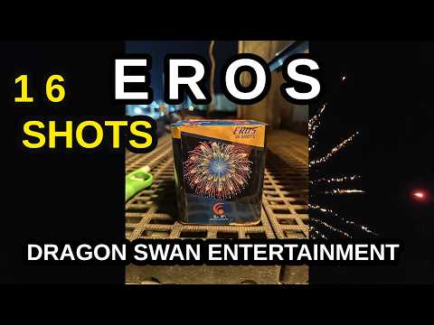 Eros 16 shots Fireworks by Legendary Fireworks Chinese New Year 2026