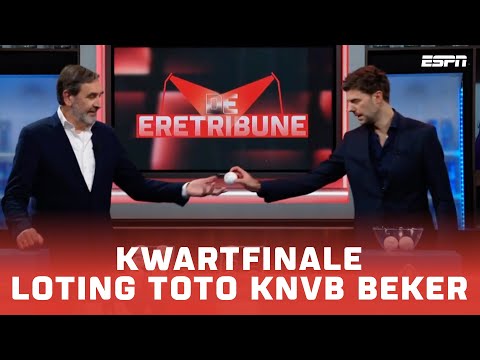 Loting Kwartfinale TOTO KNVB Beker | De Eretribune