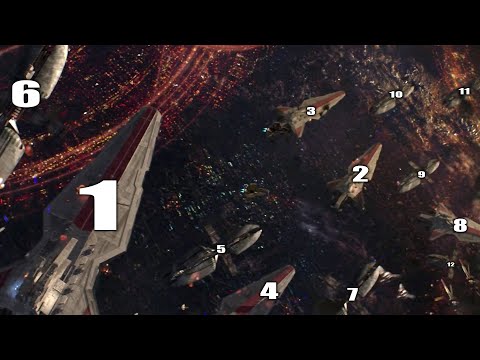 How Many Ships were at the Battle of Coruscant