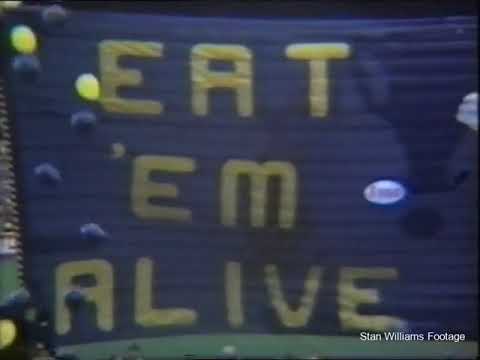 1982 VFL Grand Final home movie footage, shot by Stan Williams. Pre-game. Football