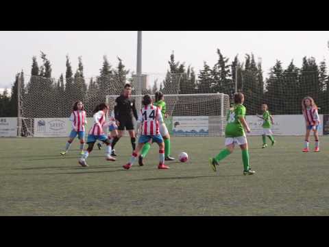 180217 Tancat U.D. vs C.F. Martorell  Jugada y gol Lucia
