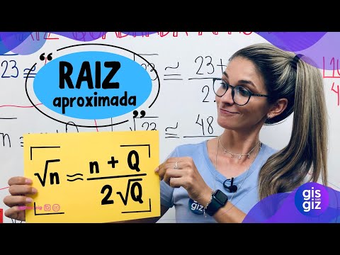 RAIZ QUADRADA 6 ANO Prof Gis
