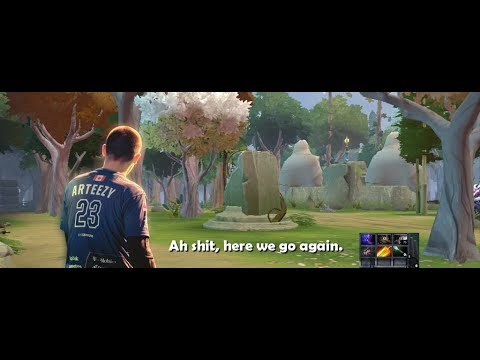 Cure for Cliffteezy curse — ESL helps Arteezy to fight cliffs