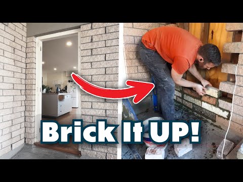 I Turned My Front Door Into a Solid Wall! Here's How!