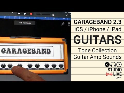 Record Rock Guitars in GarageBand iOS 2.3 Using the New Tone Collection (iPhone/iPad)