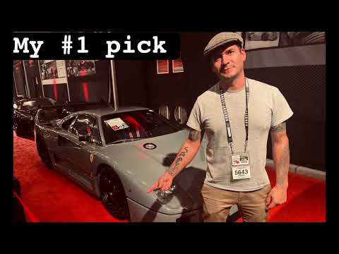 Barret Jackson Scottsdale 2023 IN 4K -  1989 FERRARI F40 SELLS FOR 2.5 Million USD