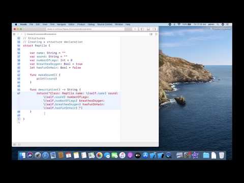 iOS 13 Programming for Beginners | 7 Classes Structures and Enumerations