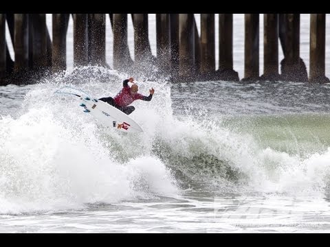 Heat Highlights - VANS US OPEN of Surfing 2013 Heat Highlights - Kelly Slater, Nat Young, Mitch Crew