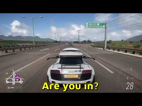 When you try to play with your friend in Forza...