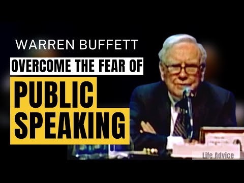 Warren Buffett: How I Overcome My Fear of Public Speaking | BRK 2008 【C:W.B Ep.401】