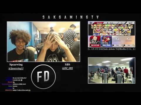 FD10 Grand Finals - CE SAK|Saiki (Sheik/Cloud) vs K9SBruce (Diddy Kong)