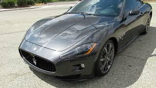 Video Thumbnail for 2012 Maserati GranTurismo S Coupe