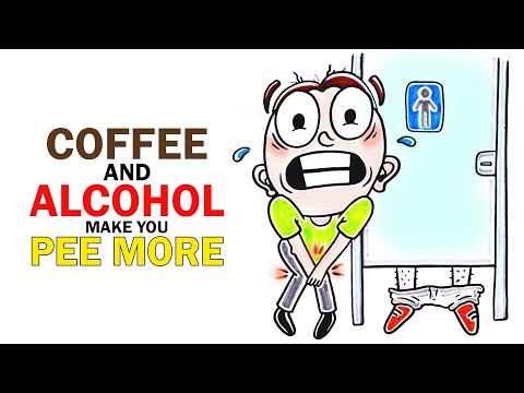 コーヒーとお酒でPEEが増えるのはなぜ？ (Why do coffee and alcohol make you PEE more?)