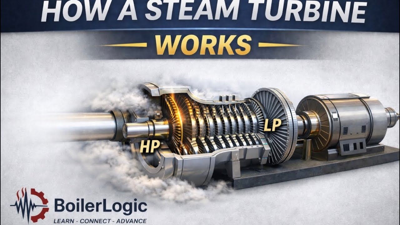 How a Steam Turbine Works | Power Plant Fundamentals Explained