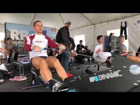 Sverri Nielsen - Чемпион Европы 2020 M1x  Дания, разминка на RP3 