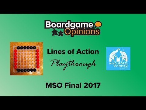 BGO Playthrough: Lines of Action MSO Final 2017