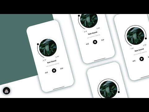 Custom Music Player With Circular Slider And Volume Control - SwiftUI