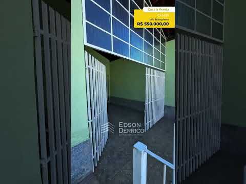 Casa com 3 quartos (1 suíte) à venda, na Vila Bourghese em Pindamonhangaba/SP - CA2439