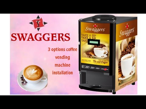 Tea/Coffee/Soup Vending Machine With 3 Options