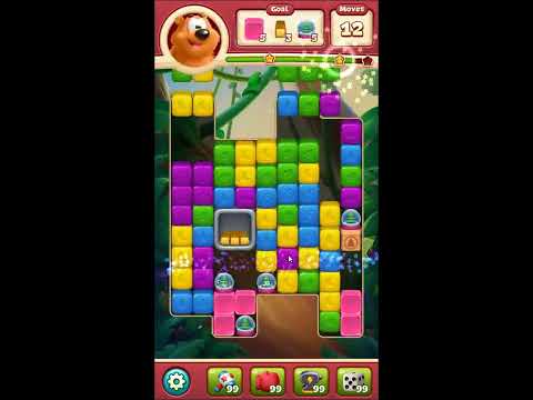 Toon Blast Level 6220 - NO BOOSTERS 🐻🐺🐱 | SKILLGAMING ✔️