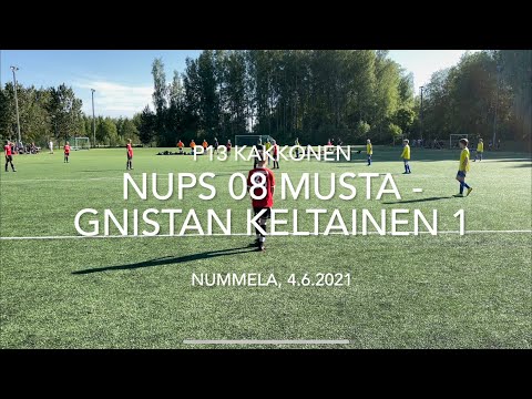 NuPS 08 Musta - Gnistan Keltainen 1