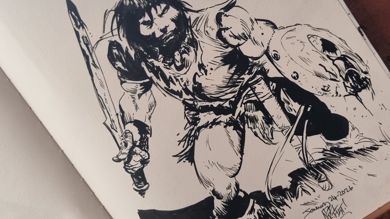 Frank Frazetta's Conan the Barbarian January 24, 2026, Day 114 