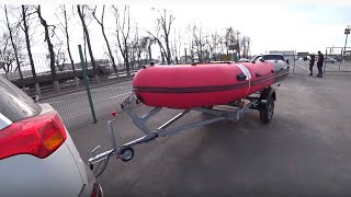 Лафет лодочный водник 8273